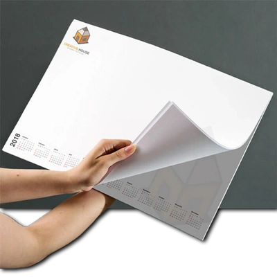 A3 100gsm Premium Smooth White Paper Desk Pad 1