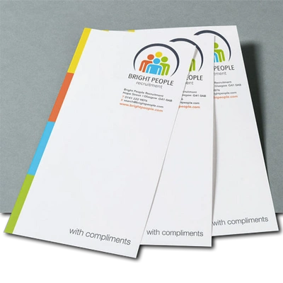 3rd A4 100gsm Premium Uncoated White Paper Compliment Slip 1